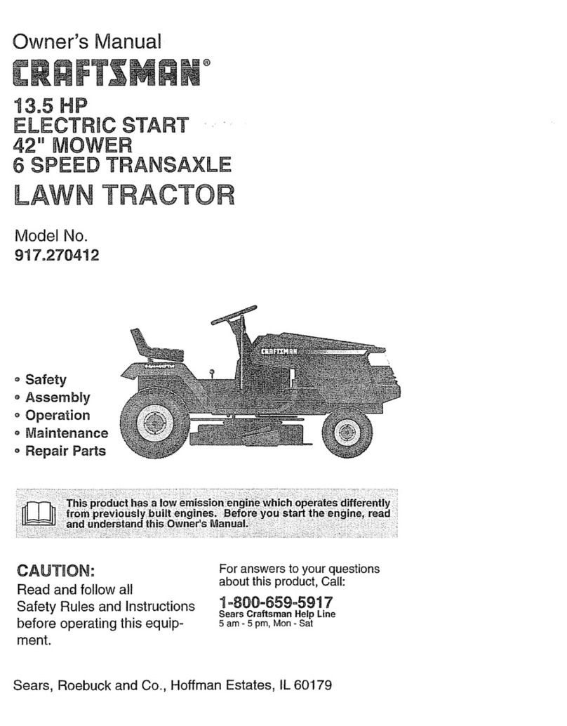 Craftsman 917.270412 owner's manual
