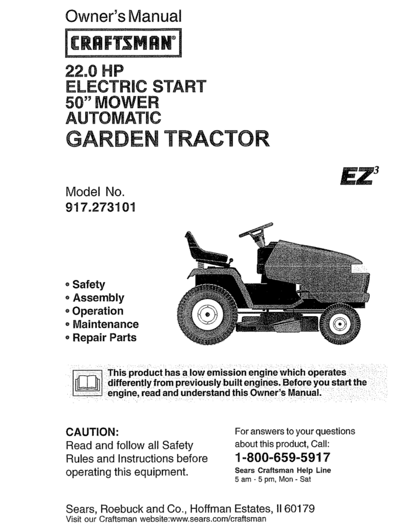 Craftsman 917.273101 User manual