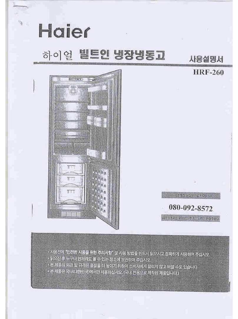 Haier HRF-260 User manual