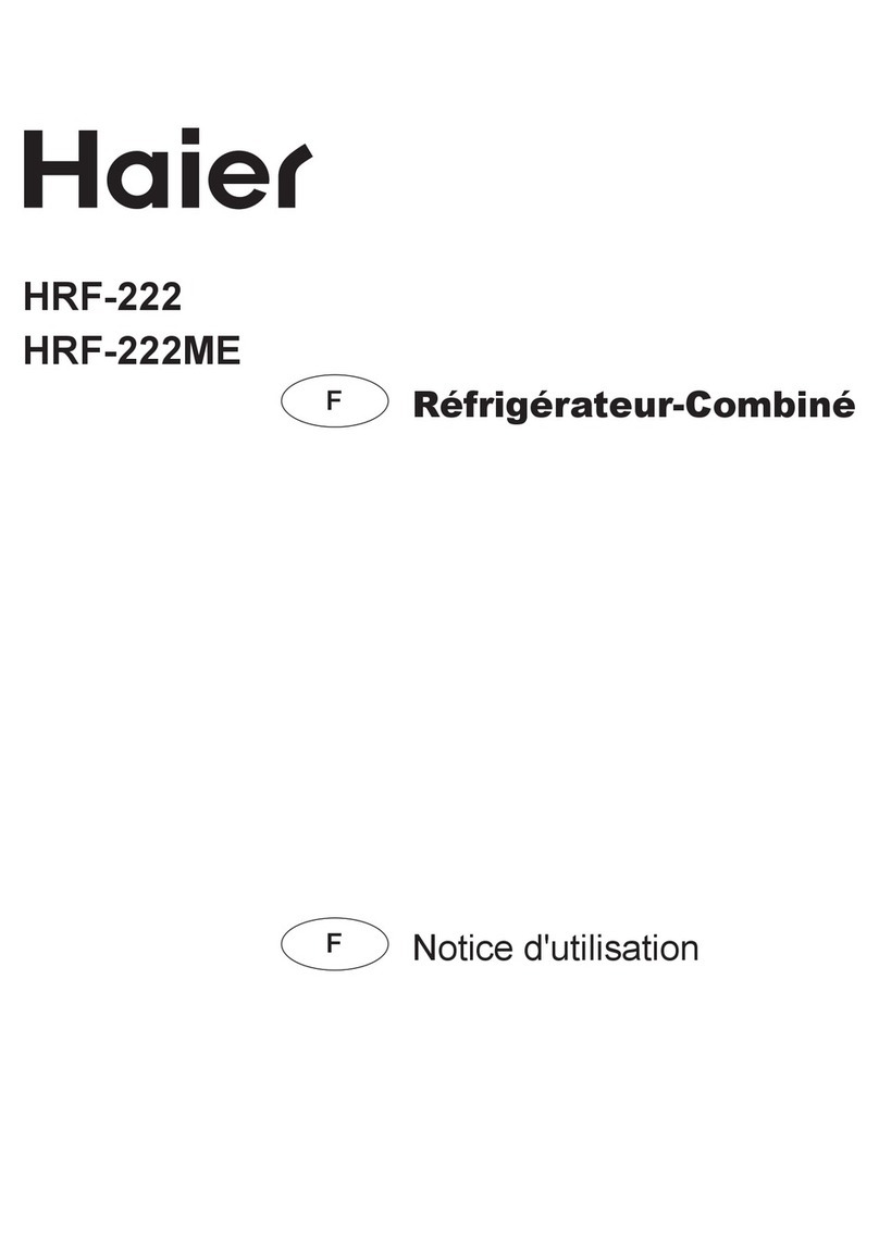 Haier HRF-222 Operation and maintenance manual