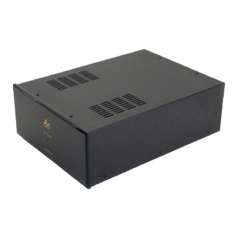 Audio Note M2 RIAA Technical manual