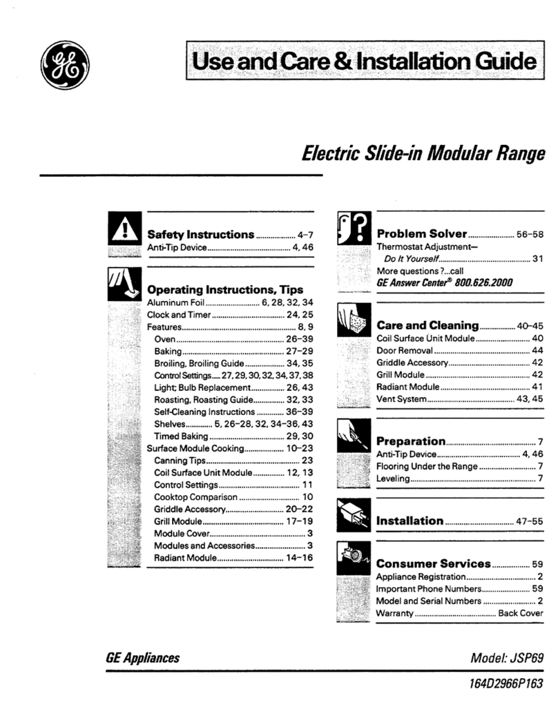 GE JSP69 Training manual