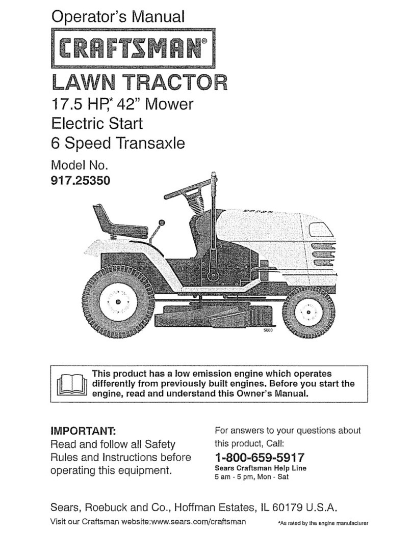 Craftsman 917.25350 User manual