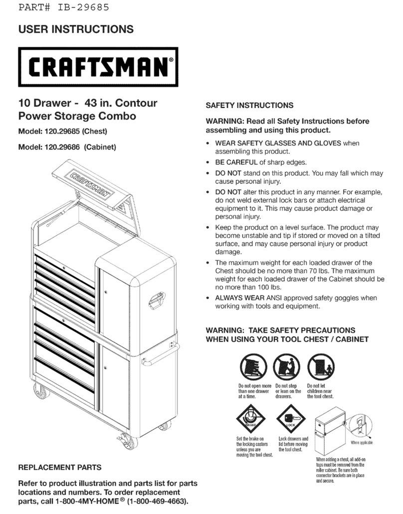 Craftsman 120.29685 User instructions