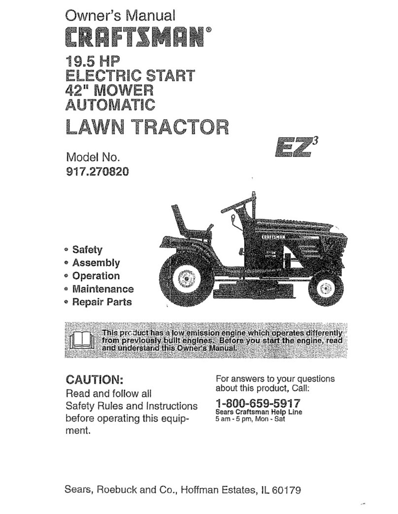 Craftsman 917.270820 User manual