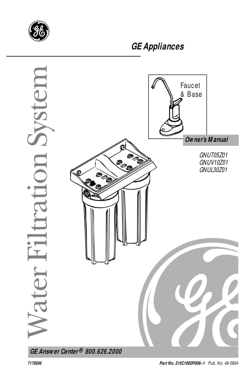 GE GNUT05Z01 User manual