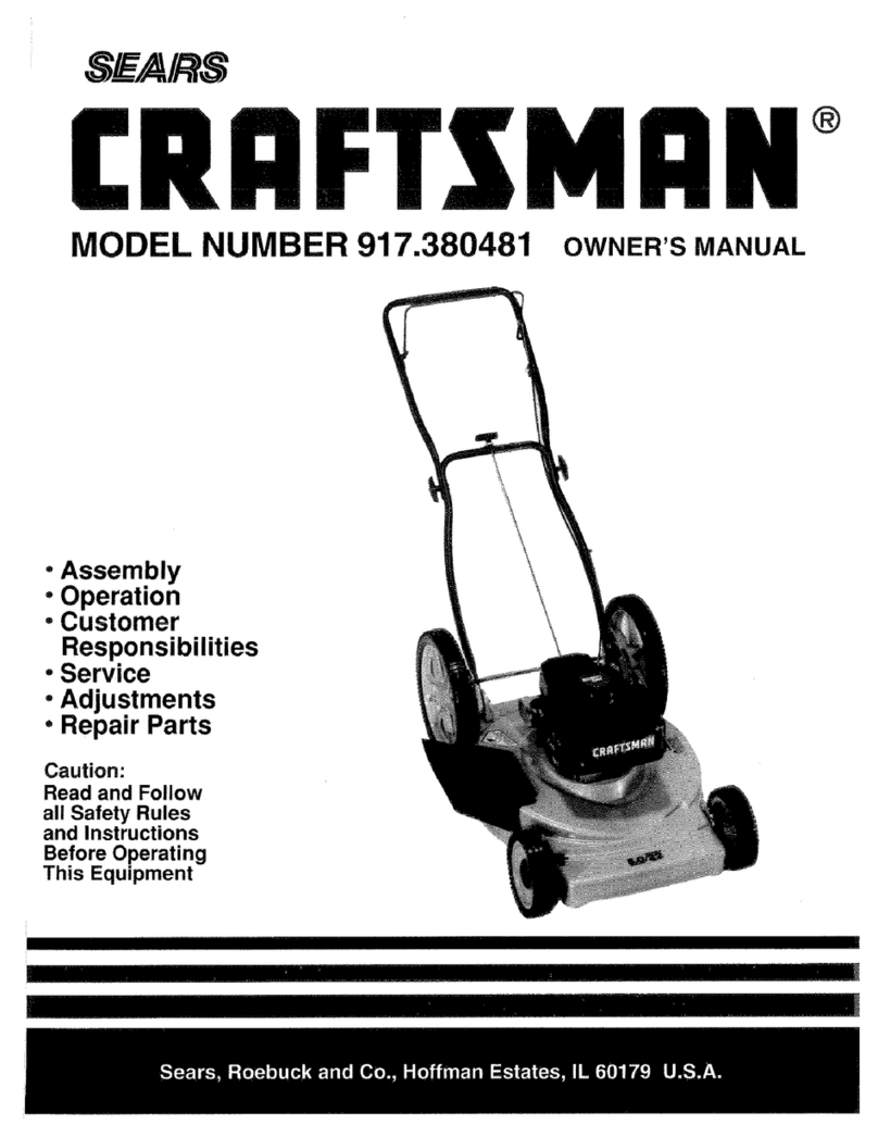 Sears Craftsman 917.380481 User manual