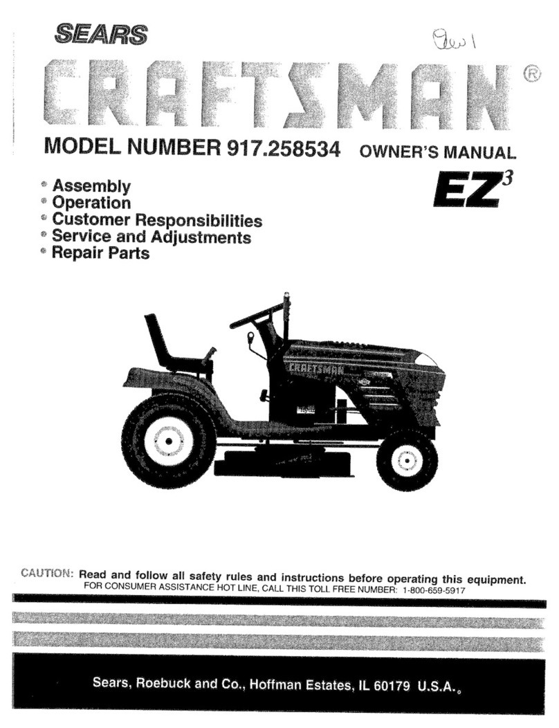 Sears 917.258534 owner's manual
