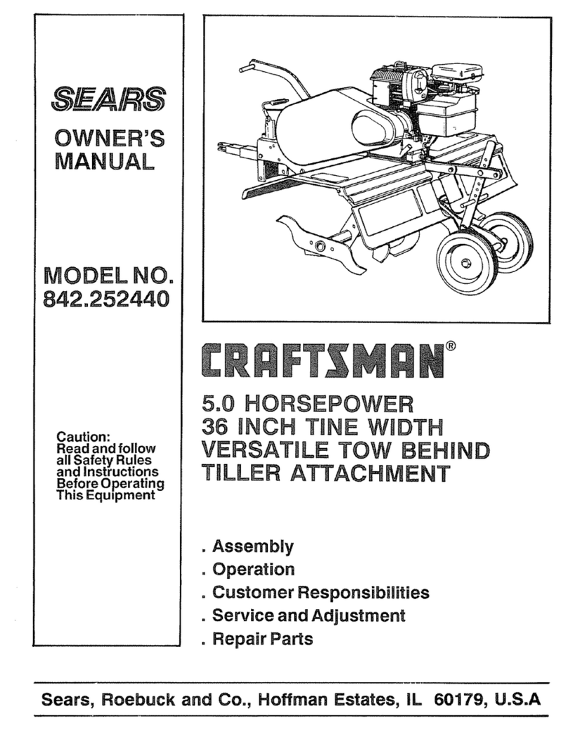 Sears Craftsman 842.252440 owner's manual