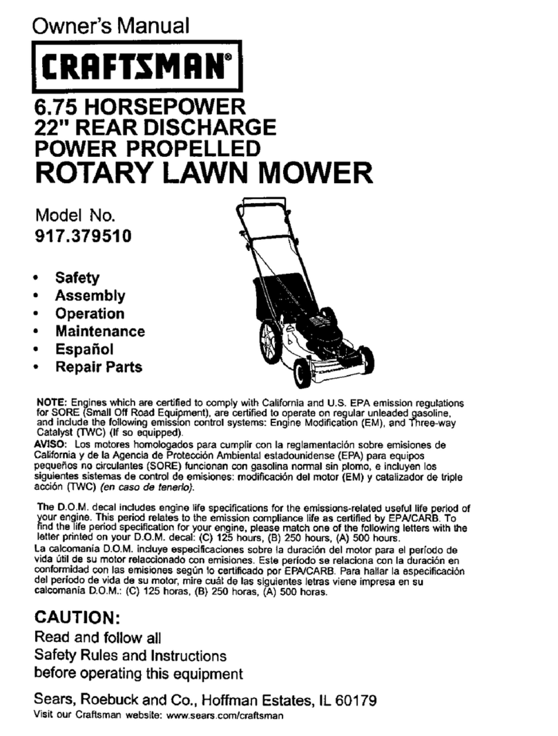 Craftsman 917.379510 User manual
