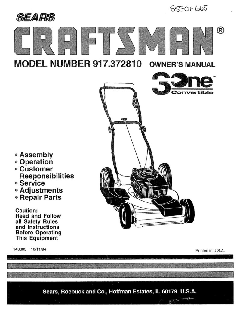 Sears Craftsman 917.372810 owner's manual