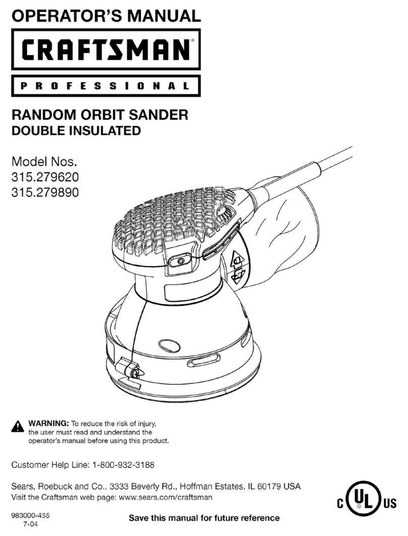 Craftsman 315.279620 User manual