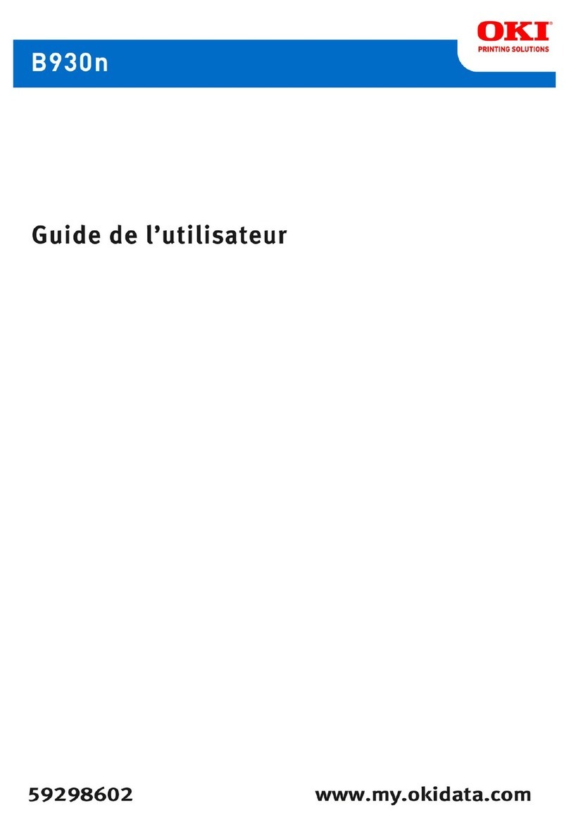 Oki B930dn User manual