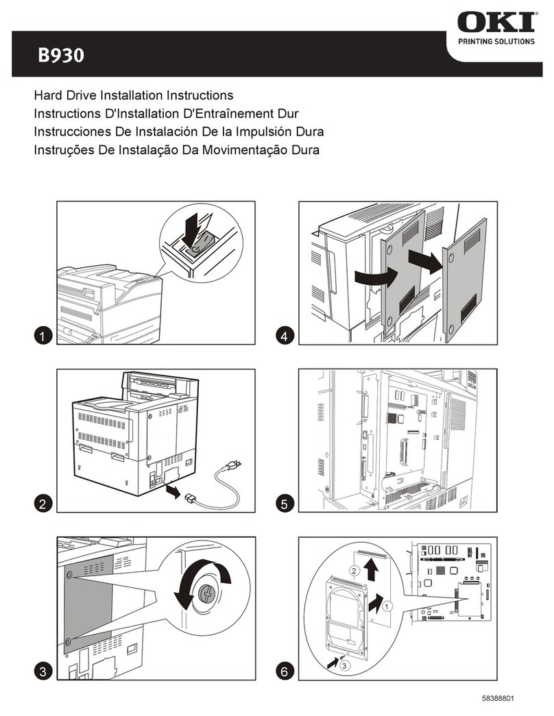 Oki B930dn User manual