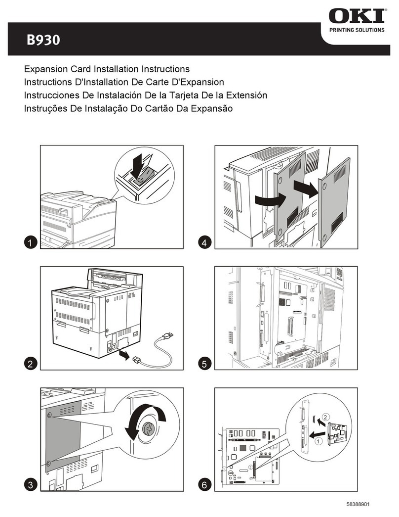 Oki B930dn installation instructions