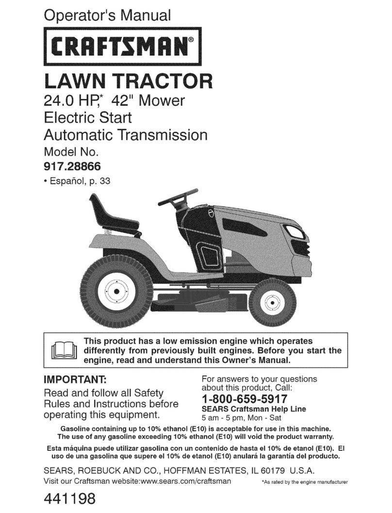 Craftsman 917.288660 User manual Craftsman 917.288660 User manual