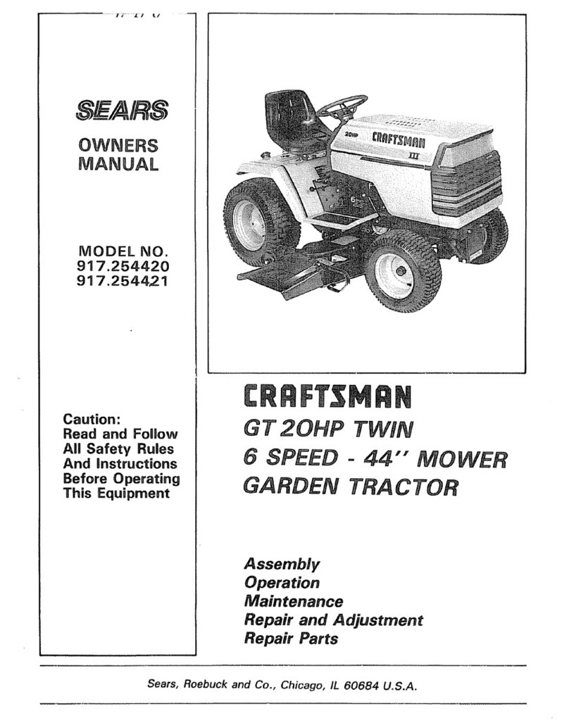 Craftsman 917.254421 owner's manual