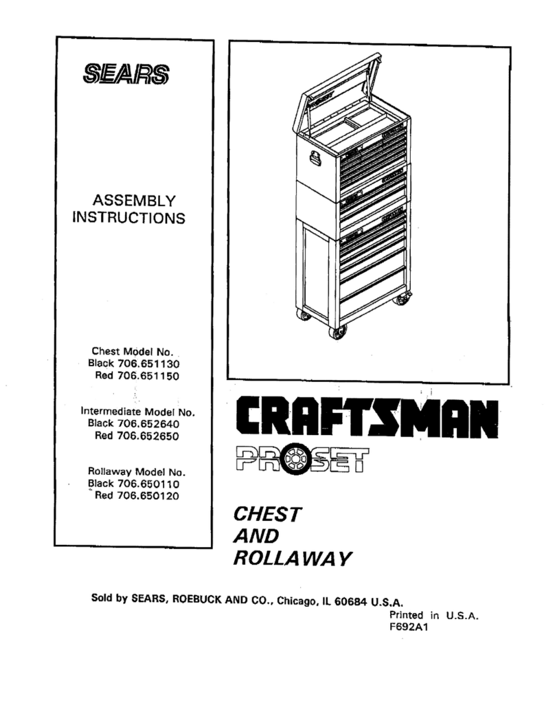 Sears Craftsman Proset 706.650120 User manual