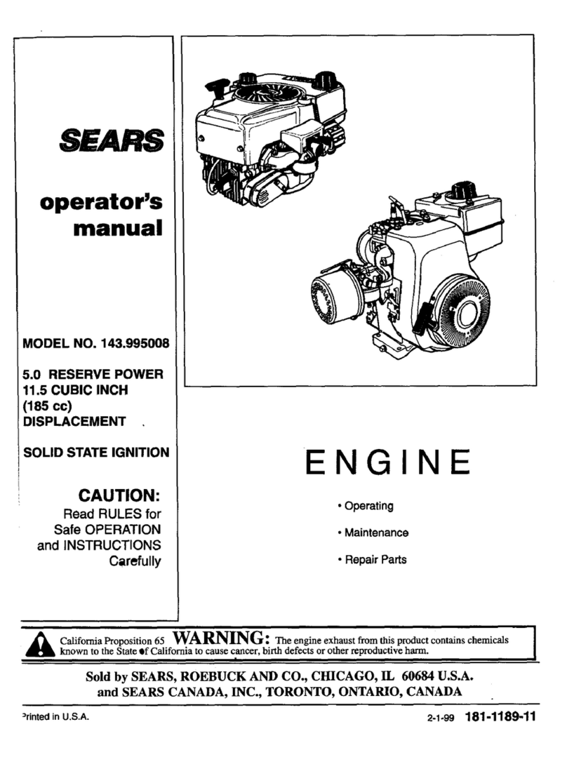 Sears 143.995008 User manual Sears 143.995008 User manual