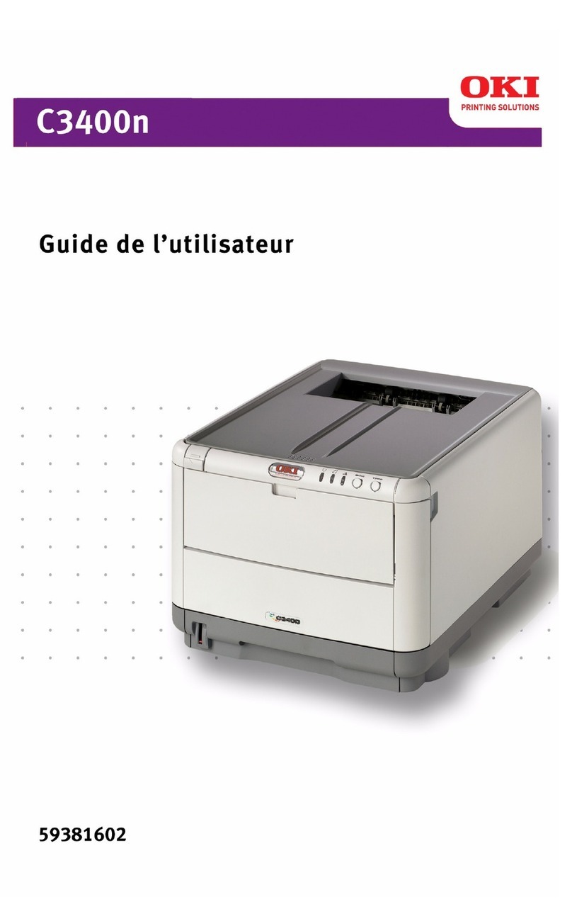 Oki C3400n User manual