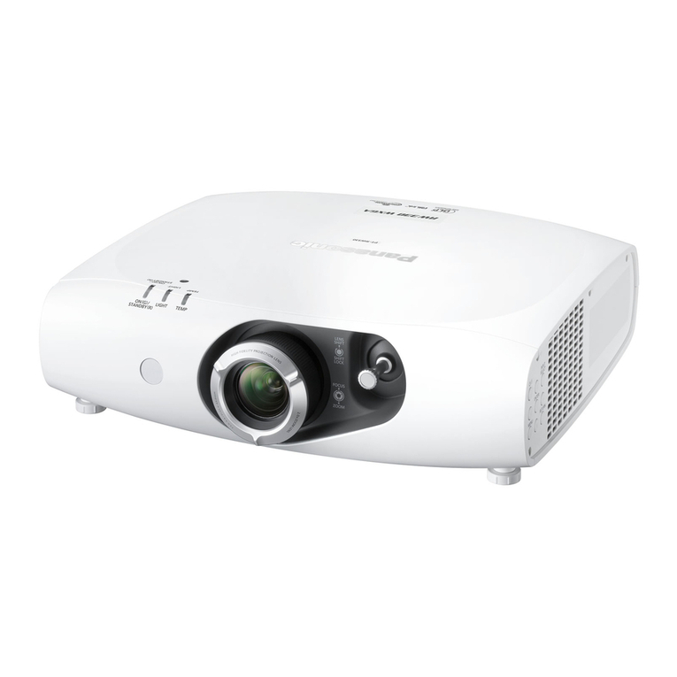 Panasonic PT-RW330U User manual