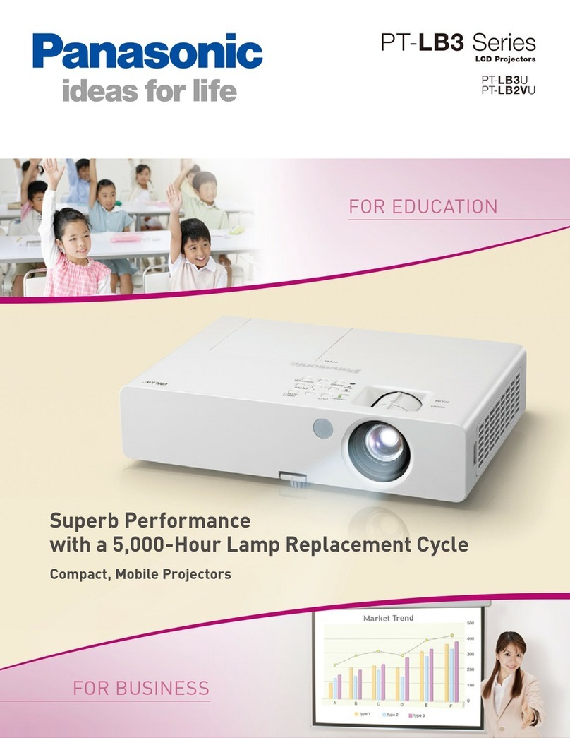 Panasonic PT-LB3U User manual Panasonic PT-LB3U User manual