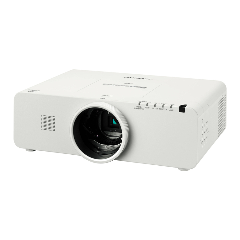Panasonic PT-EW630UL User manual
