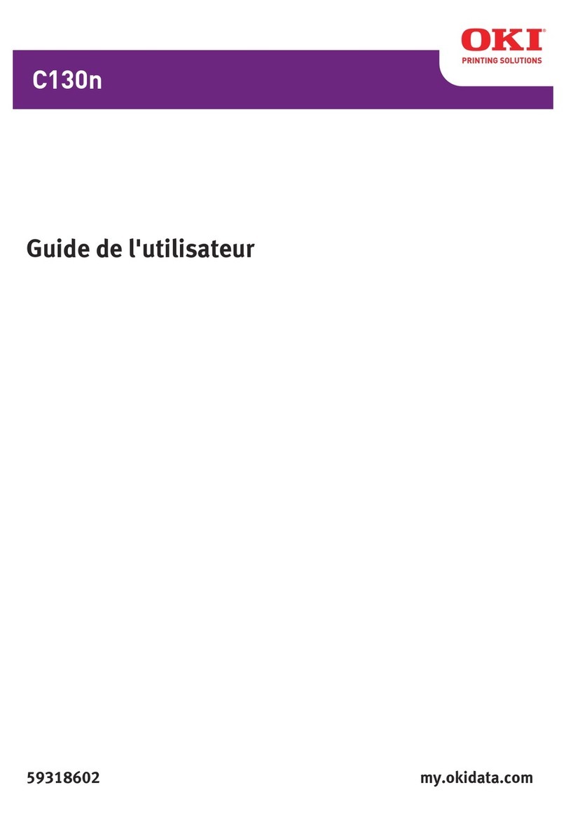 Oki C130n Quick start guide