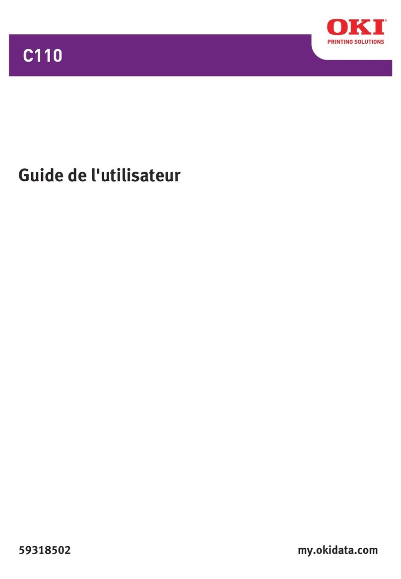 Oki C110 Quick start guide
