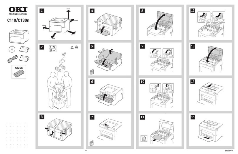 Oki C110 Specification sheet Oki C110 Specification sheet