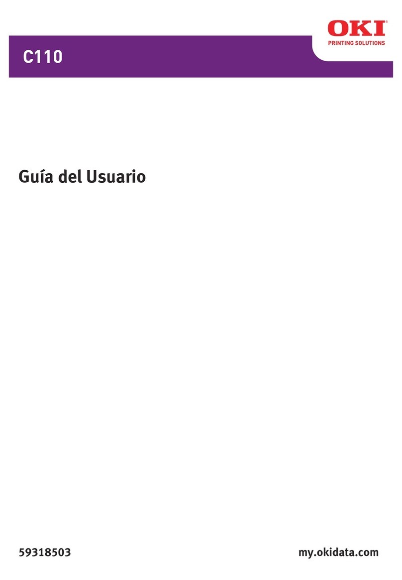 Oki C110 Quick start guide
