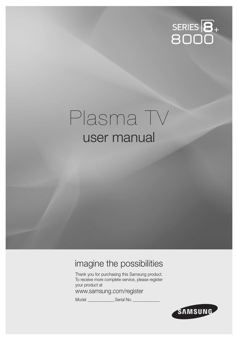Samsung PN50C8000YF User manual