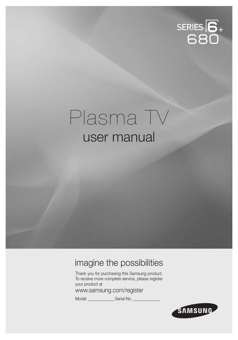 Samsung PN50C680G5F User manual