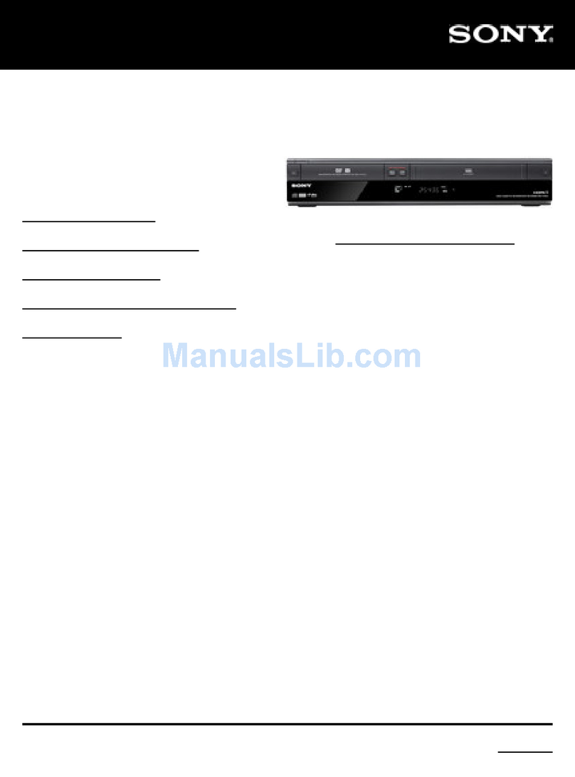 Sony RDR-VX560 User manual