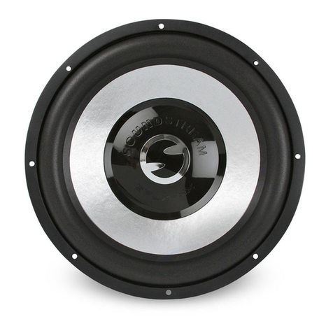 Soundstream High EXcursion SPLX-HX 122-152 User manual