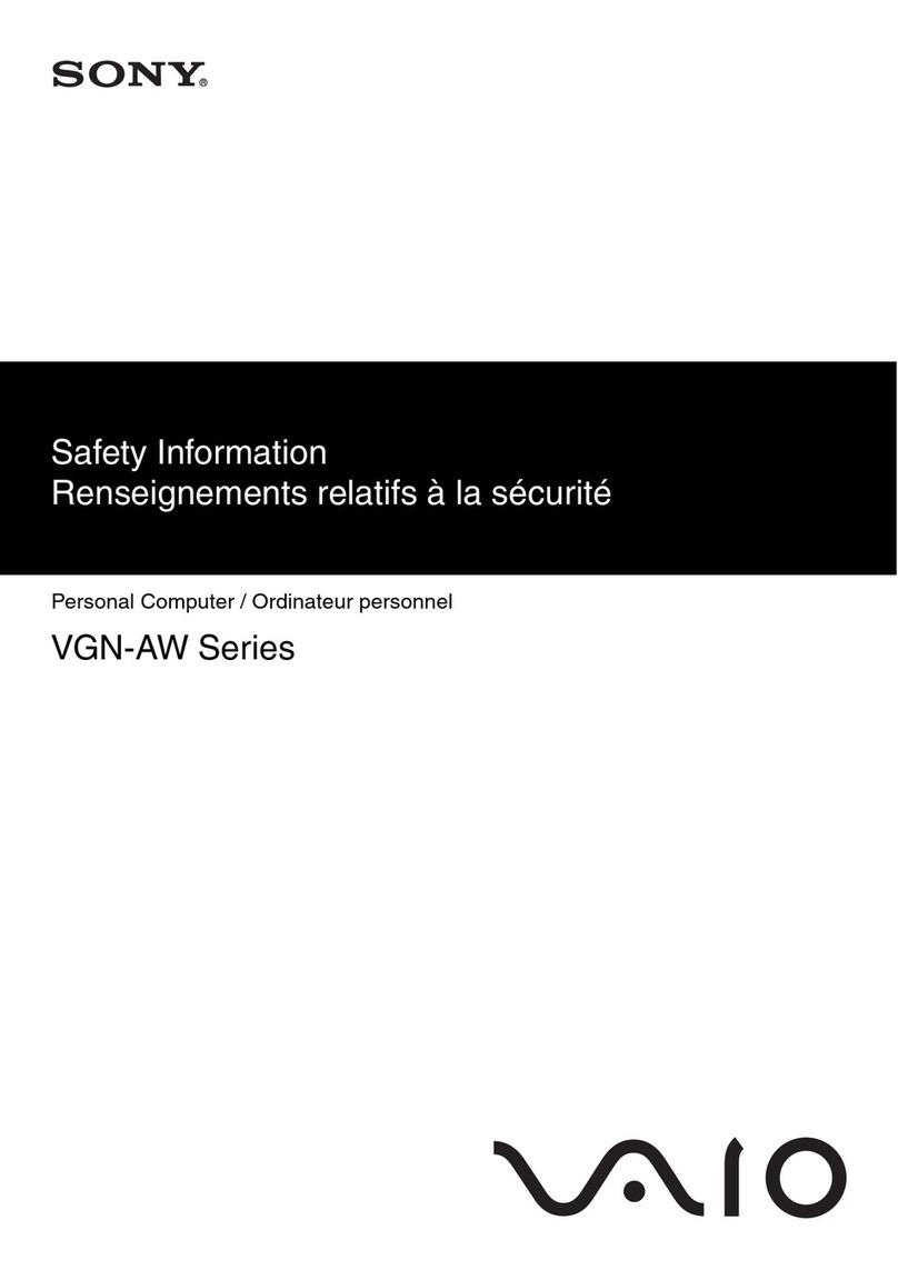 Sony VGN-AW Series Original instructions