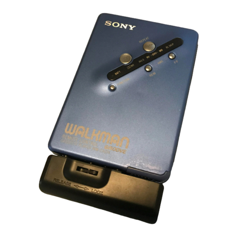 Sony Walkman WM-EX674 User manual