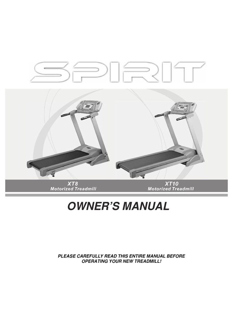 Spirit XT10 owner's manual
