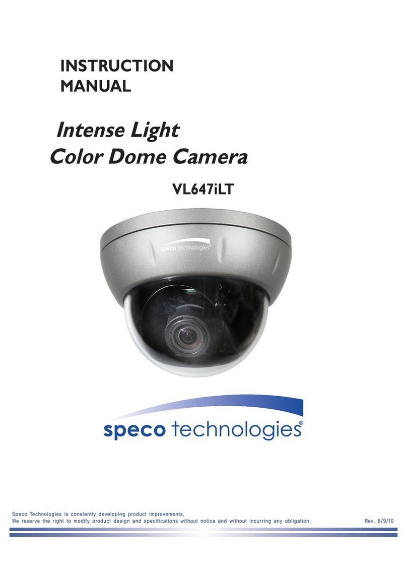 Speco VL647iLT User manual Speco VL647iLT User manual