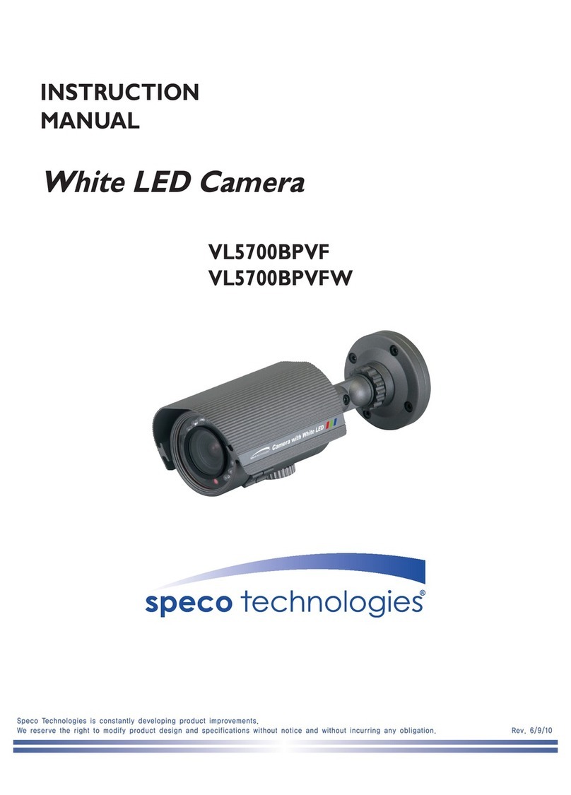 Speco VL5700BPVF User manual