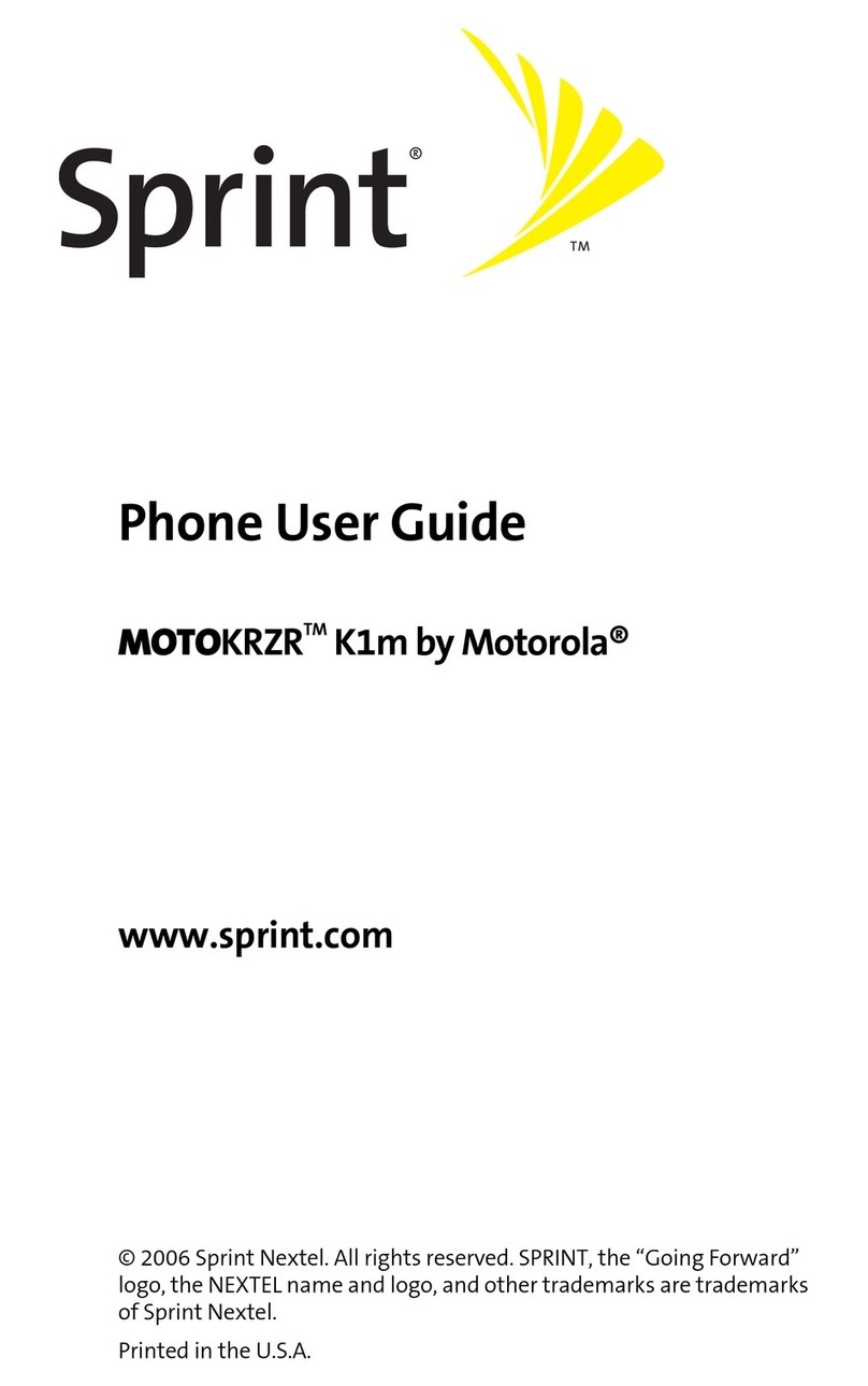 Motorola MOTOKRZR K1m User manual