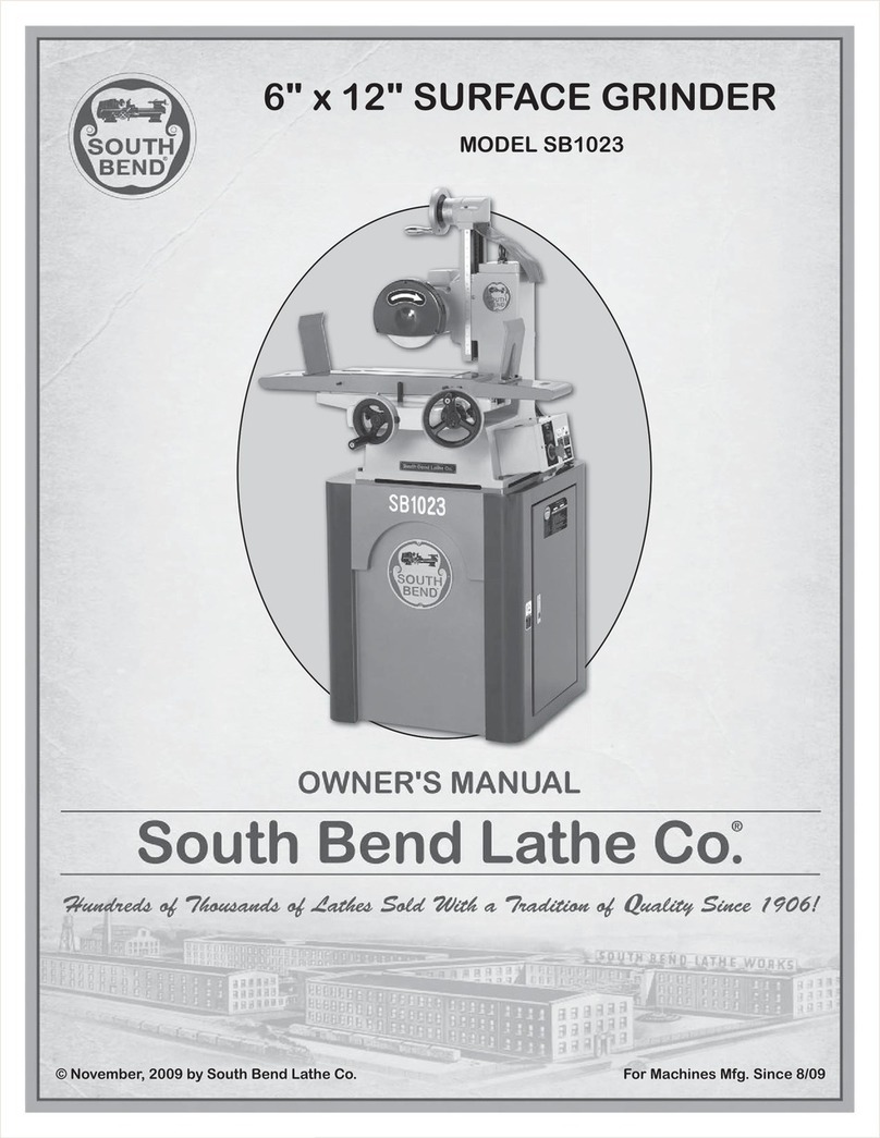 Southbend SB1023 owner's manual