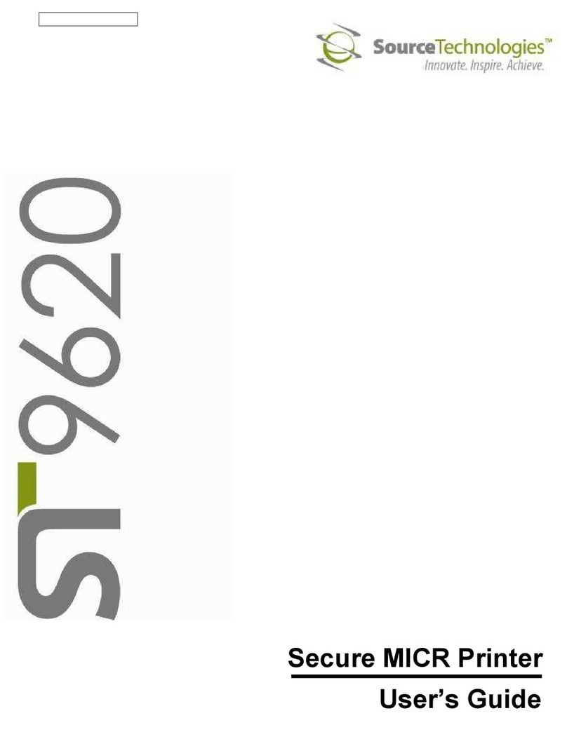 Source Technologies ST9620 User manual