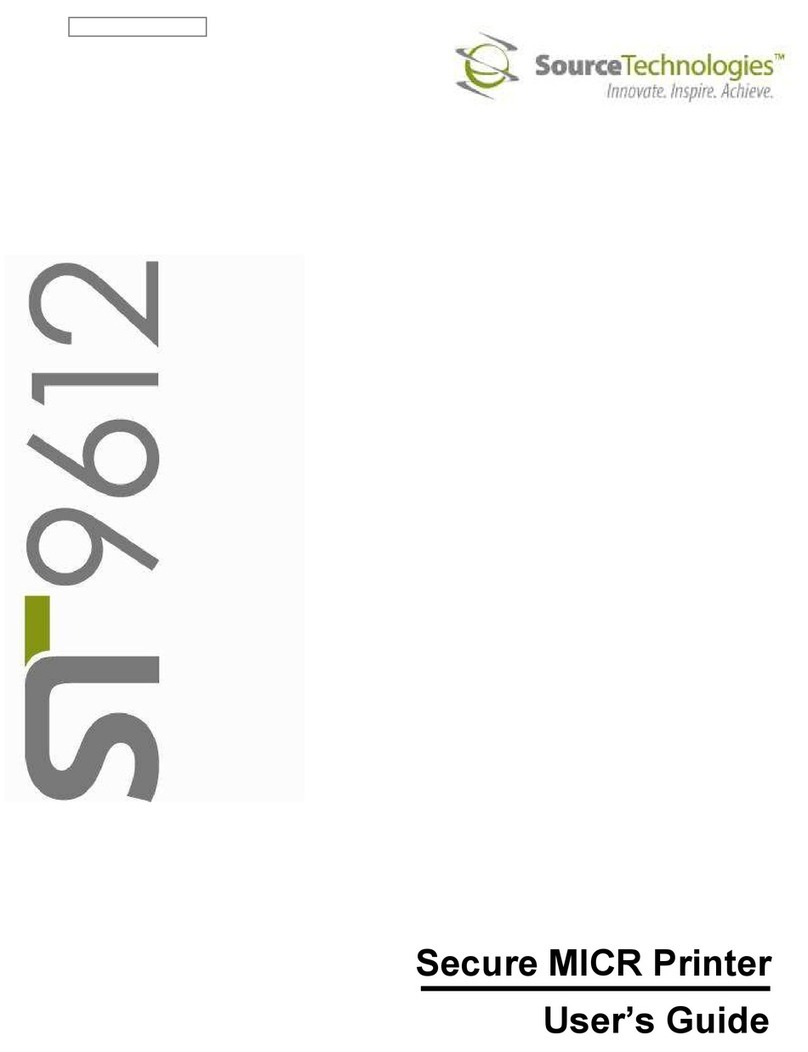 Source Technologies ST9612 User manual