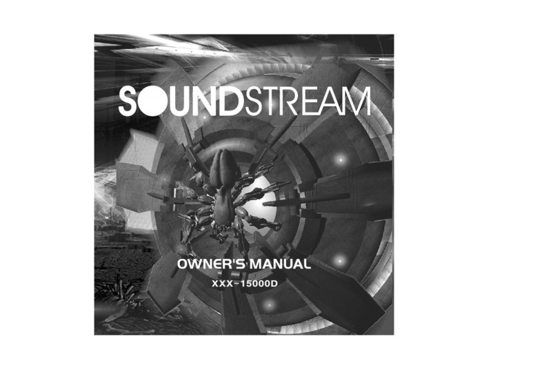 Soundstream XXX-15000D User manual Soundstream XXX-15000D User manual