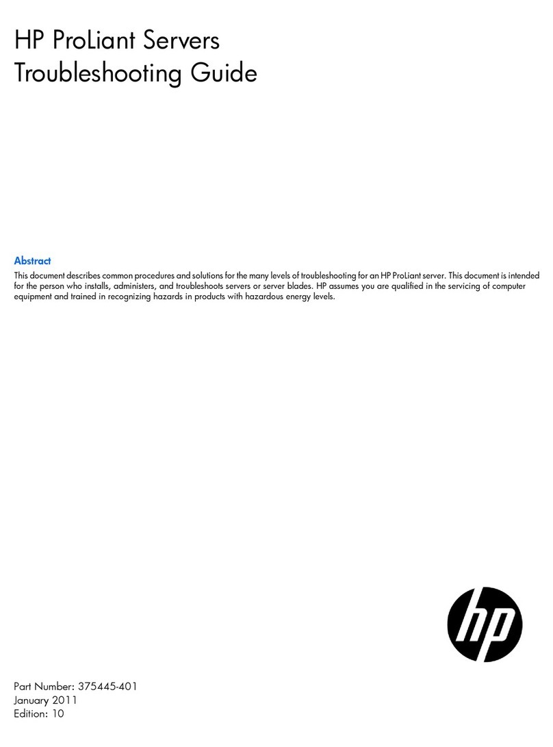 HP ProLiant DL388 User manual
