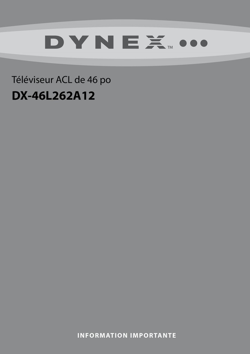 Dynex DX-46L262A12 Owner's manual