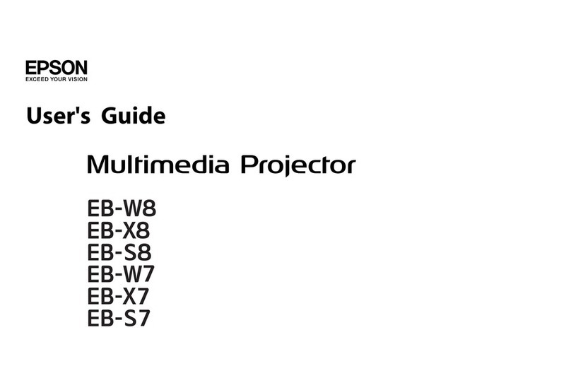 Epson PowerLite S7 User manual