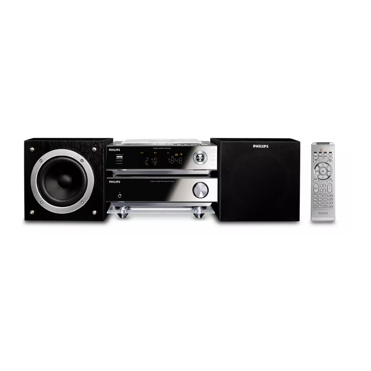 Philips MCM704D User manual