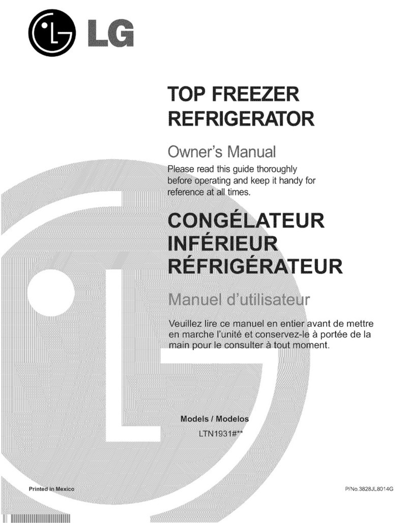 LG LRTN22324TT User manual
